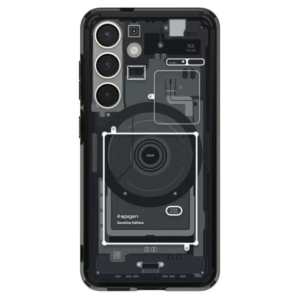 Spigen Ultra Hybrid Mag Case for Samsung Galaxy S25 Zero One - Blackeng
