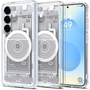 Spigen Ultra Hybrid Mag Case for Samsung Galaxy S25 Zero One - Whiteeng