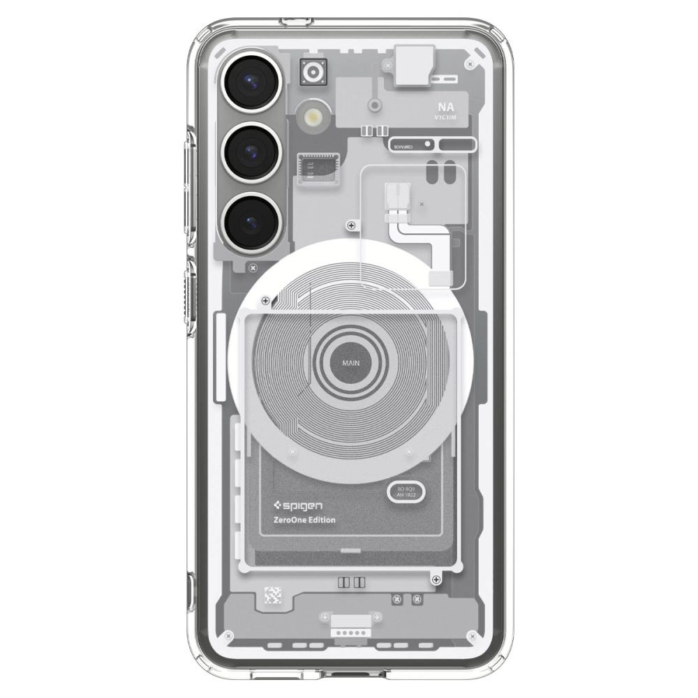 Spigen Ultra Hybrid Mag Case for Samsung Galaxy S25 Zero One - Whiteeng