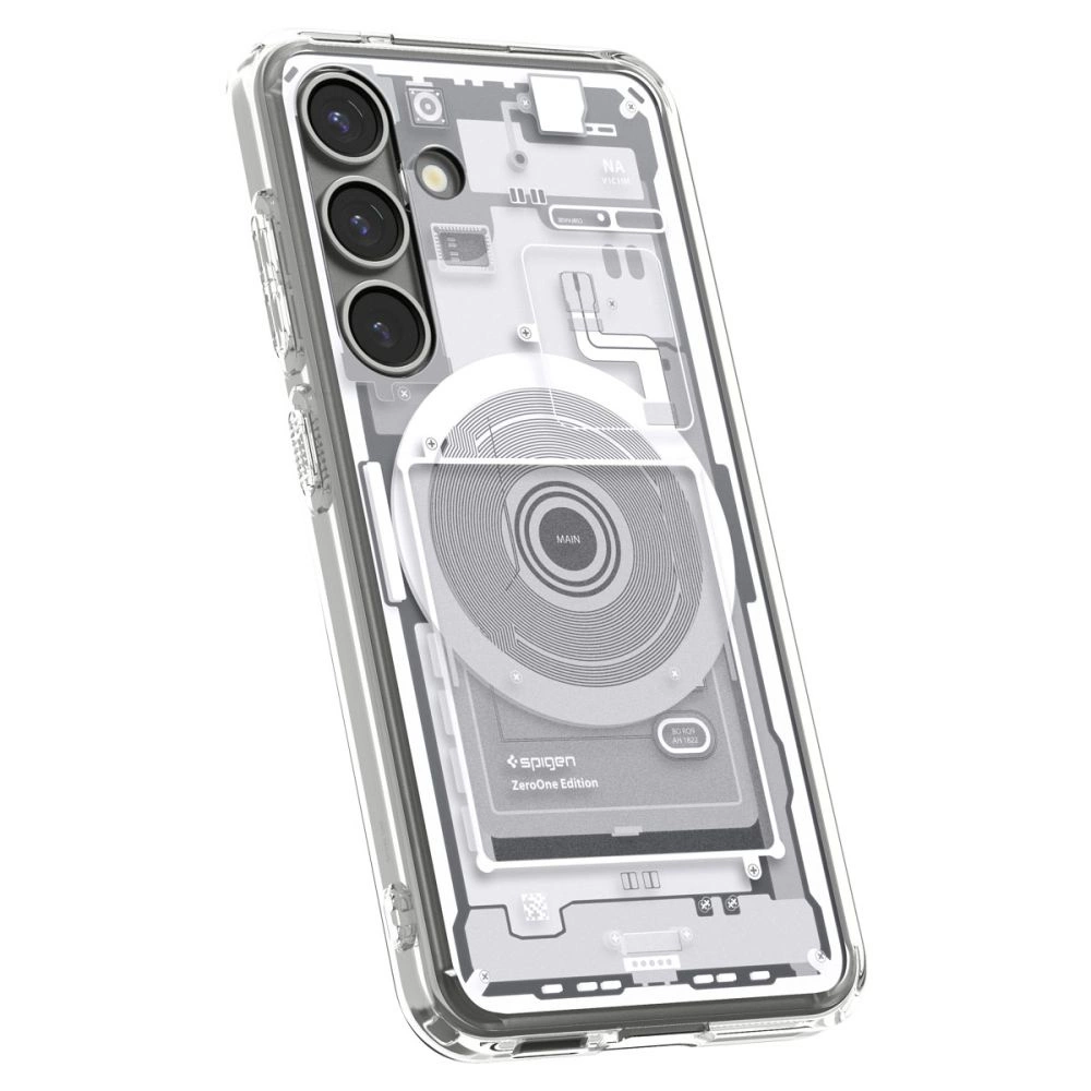 Spigen Ultra Hybrid Mag Case for Samsung Galaxy S25 Zero One - Whiteeng
