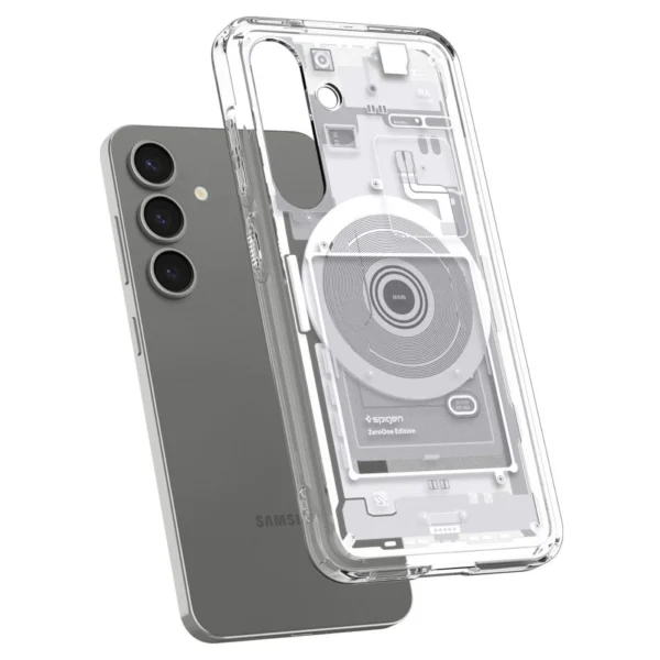 Spigen Ultra Hybrid Mag Case for Samsung Galaxy S25 Zero One - Whiteeng