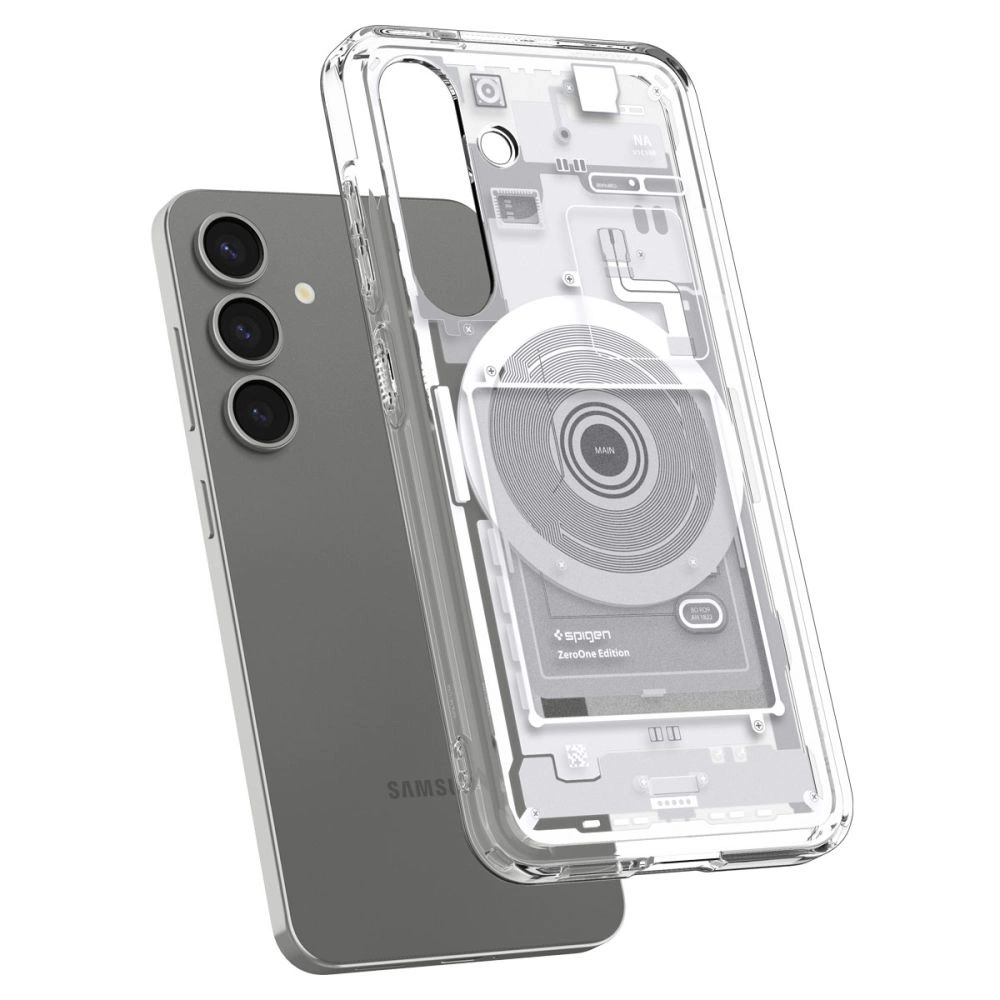 Spigen Ultra Hybrid Mag Case for Samsung Galaxy S25 Zero One - Whiteeng