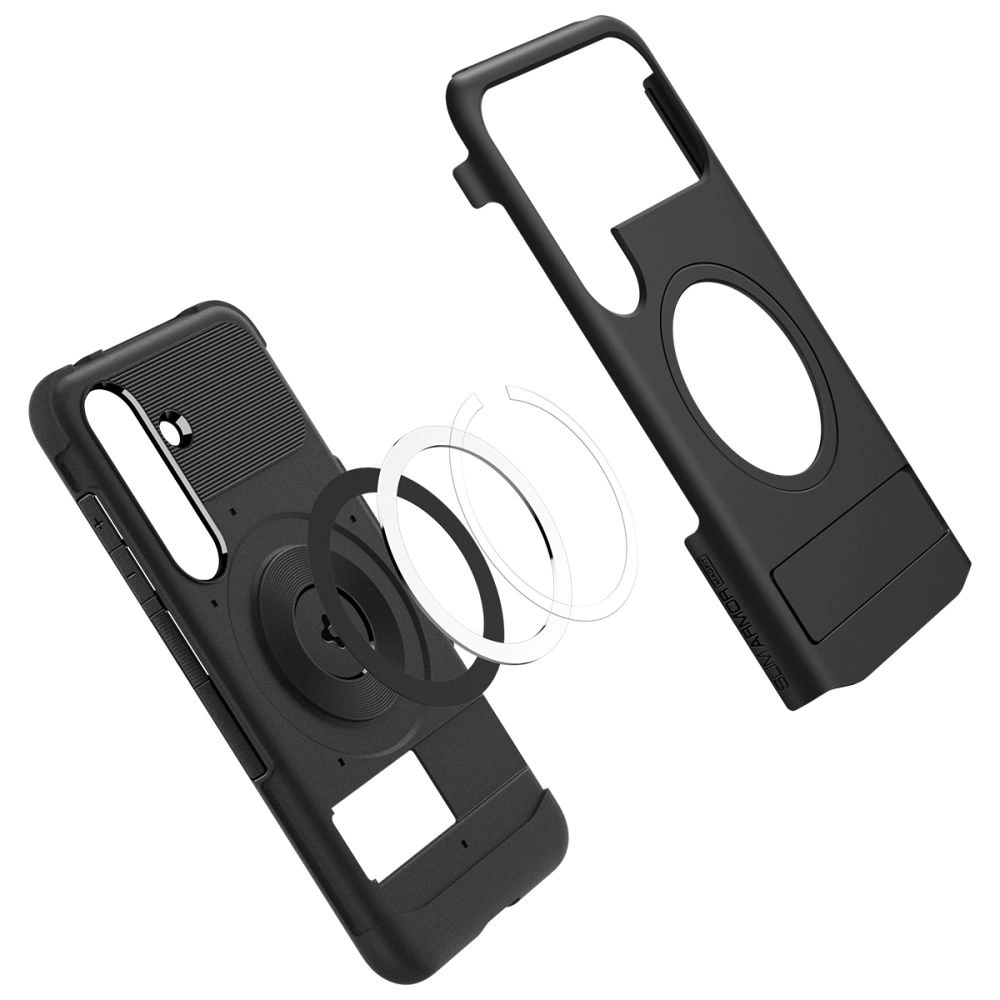 Spigen Slim Armor Mag MagSafe Case for Samsung Galaxy S25 - Blackeng