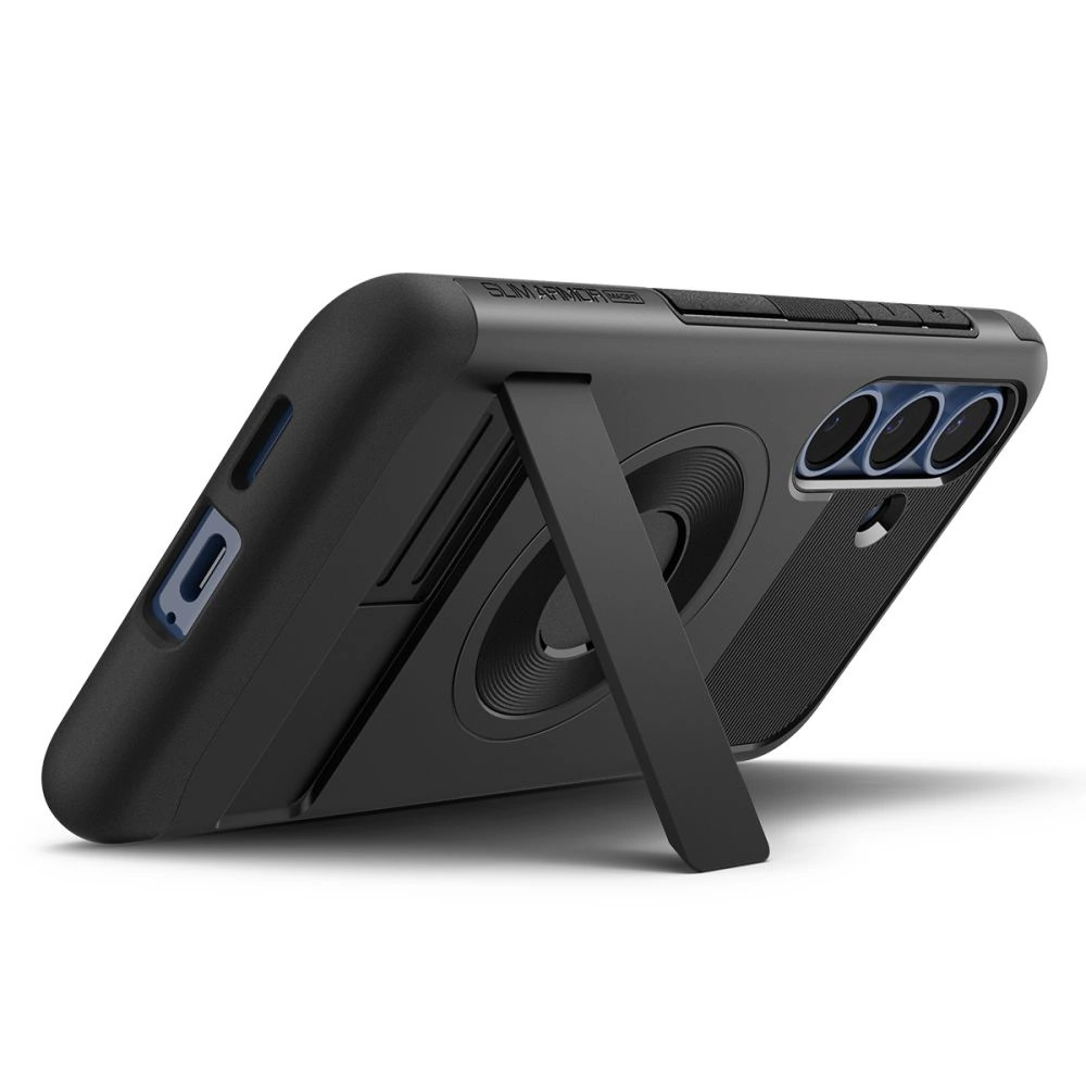Spigen Slim Armor Mag MagSafe Case for Samsung Galaxy S25 - Blackeng