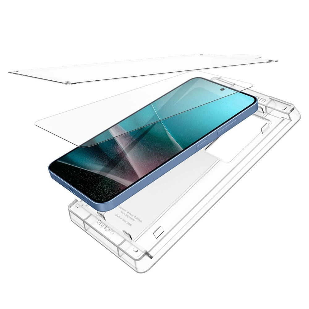 Spigen ELITE SHIELD EZ FIT Hybrid Glass for Samsung Galaxy S25 - Transparenteng