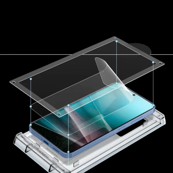 Spigen ELITE SHIELD EZ FIT Hybrid Glass for Samsung Galaxy S25 - Transparenteng