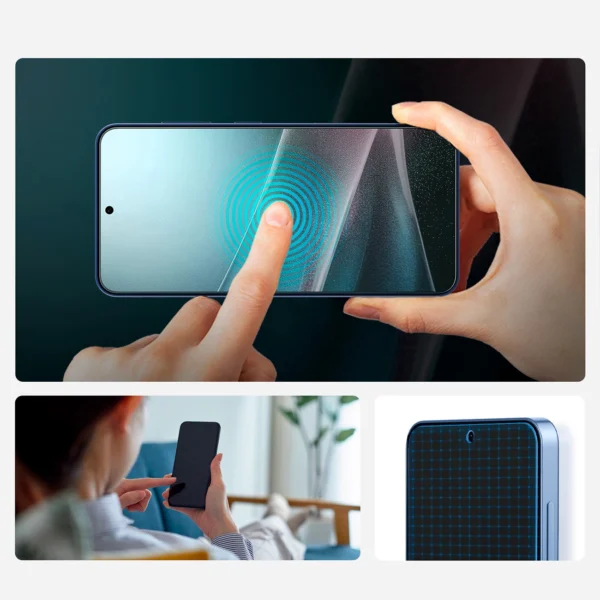 Spigen ELITE SHIELD EZ FIT Hybrid Glass for Samsung Galaxy S25 - Transparenteng