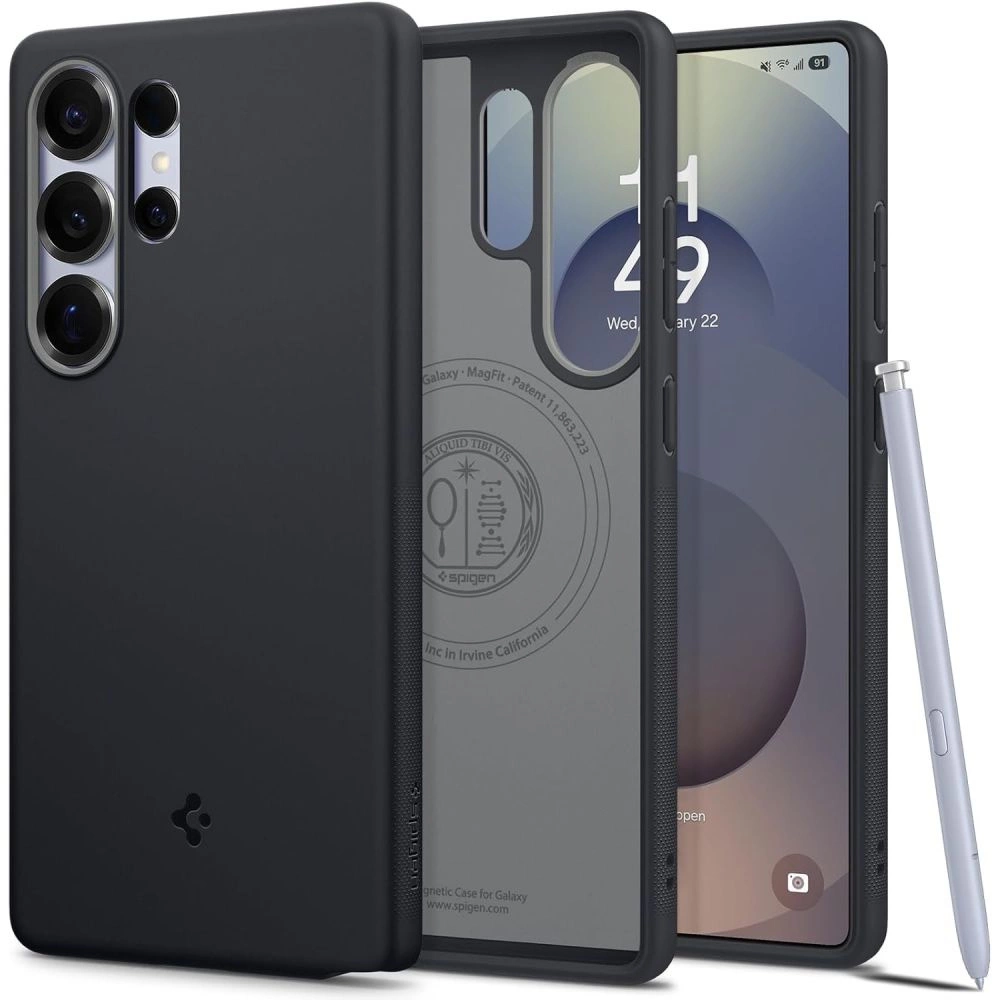 Caseology Nano Pop Case for Samsung Galaxy S25 Ultra - Blackeng
