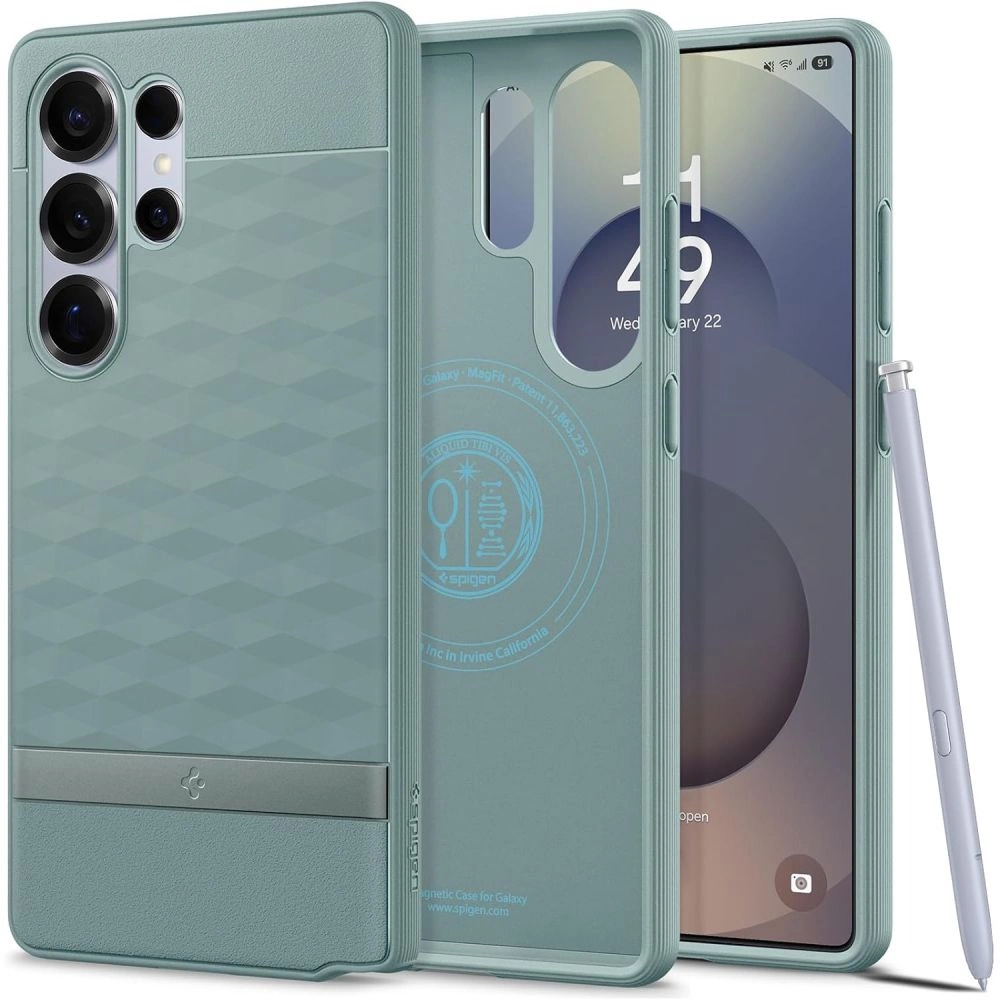 Caseology Parallax Mag MagSafe Case for Samsung Galaxy S25 Ultra - Greeneng