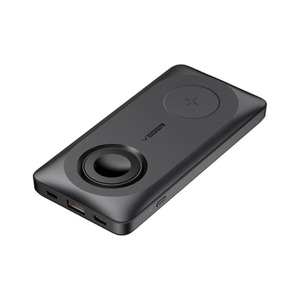 Powerbank Veger MagMulti W1156 10000mAh 22.5W 3A MagSafe PD QC3.0 - blackeng