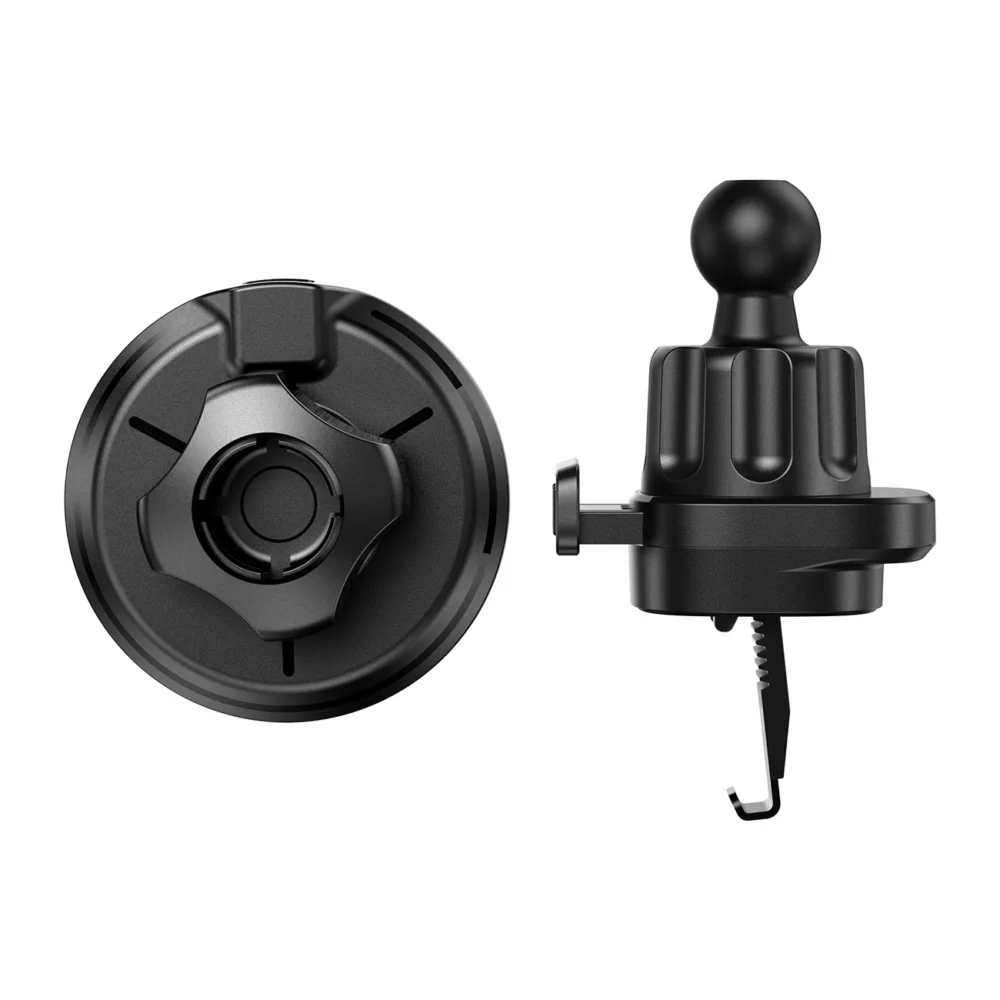 Joyroom JR-ZS412 holder with Qi2 15W charger, car, for air vent - blackeng
