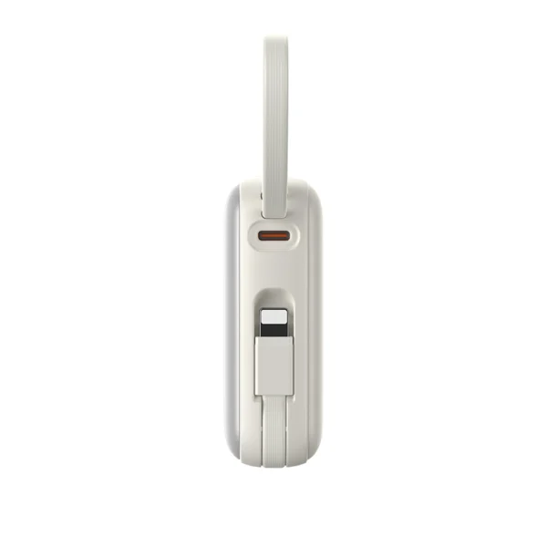 Joyroom JR-PBF27 10000mAh 22.5W Powerbank with Built-in USB-C and Lightning Cables - Whiteeng