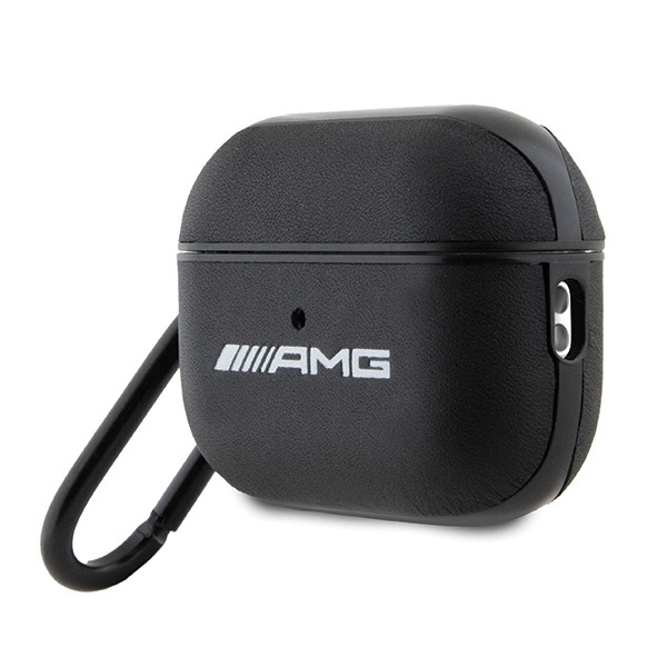 AMG AMAP2SLWK AirPods Pro 2 (2022/2023) cover black/black Leather White Logoeng