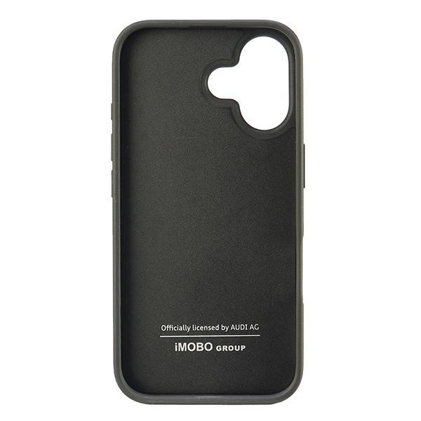 Audi Carbon Fiber Stripe Case for iPhone 16 6.1" - Blackeng