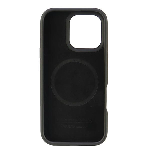 Audi Genuine Leather MagSafe iPhone 16 Pro 6.3" black-red hardcase AU-TPUPCMIP16P-R8/D3-RDeng