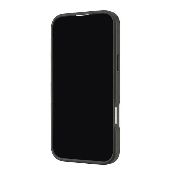 Audi Genuine Leather MagSafe iPhone 16 Pro Max 6.9" black-red hardcase AU-TPUPCMIP16PM-R8/D3-RDeng