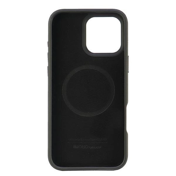 Audi Genuine Leather MagSafe iPhone 16 Pro Max 6.9" black-red hardcase AU-TPUPCMIP16PM-R8/D3-RDeng