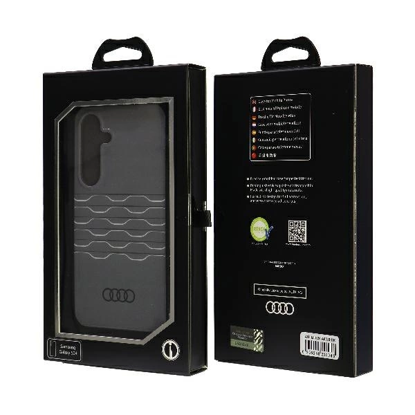 Audi IML Geometric Pattern Case S24 S921 black/black hardcase AU-IMLS24-A6/D3-BKeng