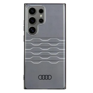 Audi IML Geometric Pattern Case S24 Ultra S928 black/black hardcase AU-IMLS24U-A6/D3-BKeng