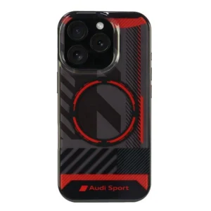 Audi IML Sport MagSafe iPhone 16 Pro 6.3" black/black hardcase AUS-IMLMIP16P-RSQ/D2-BKeng