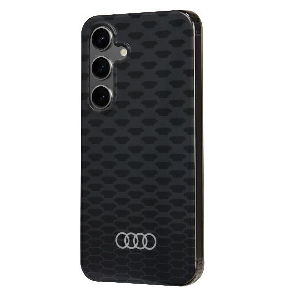 Audi IML Stitching Pattern MagSafe Case S24 S921 black/black hardcase AU-IMLMS24-Q5/D3-BKeng