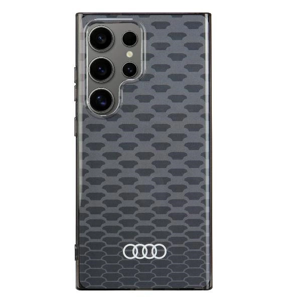 Audi IML Stitching Pattern MagSafe Case S24 Ultra S928 black/black hardcase AU-IMLMS24U-Q5/D3-BKeng