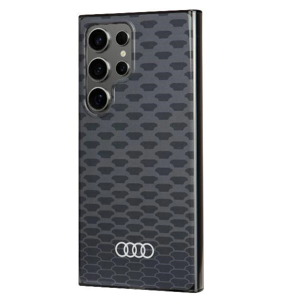 Audi IML Stitching Pattern MagSafe Case S24 Ultra S928 black/black hardcase AU-IMLMS24U-Q5/D3-BKeng