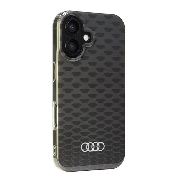 Audi IML Stitching Pattern MagSafe iPhone 16 6.1" black/black hardcase AU-IMLMIP16-Q5/D3-BKeng
