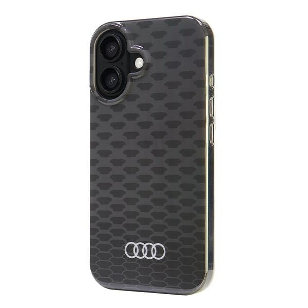 Audi IML Stitching Pattern MagSafe iPhone 16 6.1" black/black hardcase AU-IMLMIP16-Q5/D3-BKeng