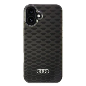 Audi IML Stitching Pattern MagSafe iPhone 16 Plus 6.7" black/black hardcase AU-IMLMIP16M-Q5/D3-BKeng