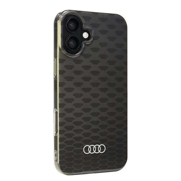 Audi IML Stitching Pattern MagSafe iPhone 16 Plus 6.7" black/black hardcase AU-IMLMIP16M-Q5/D3-BKeng