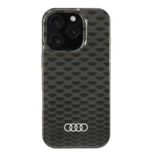 Audi IML Stitching Pattern MagSafe iPhone 16 Pro 6.3" black/black hardcase AU-IMLMIP16P-Q5/D3-BKeng