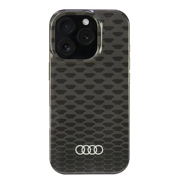 Audi IML Stitching Pattern MagSafe iPhone 16 Pro 6.3" black/black hardcase AU-IMLMIP16P-Q5/D3-BKeng