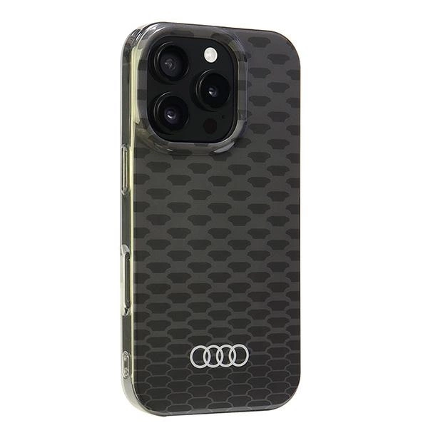 Audi IML Stitching Pattern MagSafe iPhone 16 Pro 6.3" black/black hardcase AU-IMLMIP16P-Q5/D3-BKeng