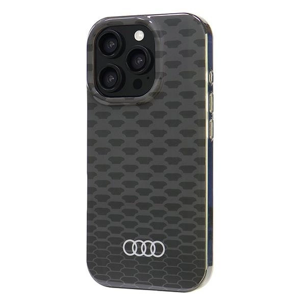 Audi IML Stitching Pattern MagSafe iPhone 16 Pro 6.3" black/black hardcase AU-IMLMIP16P-Q5/D3-BKeng