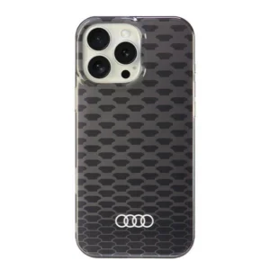 Audi IML Stitching Pattern MagSafe iPhone 16 Pro Max 6.9" black/black hardcase AU-IMLMIP16PM-Q5/D3-BKeng