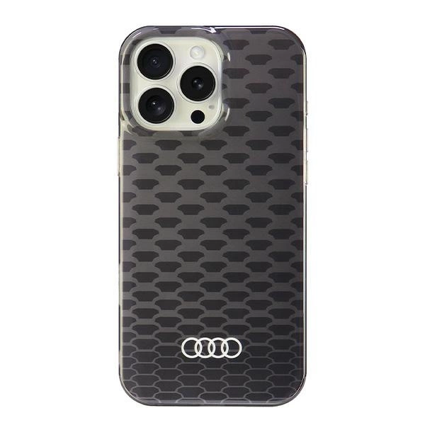 Audi IML Stitching Pattern MagSafe iPhone 16 Pro Max 6.9" black/black hardcase AU-IMLMIP16PM-Q5/D3-BKeng