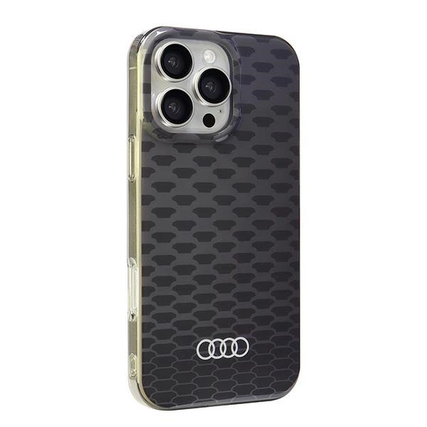 Audi IML Stitching Pattern MagSafe iPhone 16 Pro Max 6.9" black/black hardcase AU-IMLMIP16PM-Q5/D3-BKeng