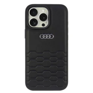 Audi Synthetic Leather iPhone 16 Pro Max 6.9" black/black hardcase AU-TPUPCIP16PM-GT/D2-BKeng