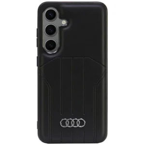 Audi Synthetic Leather MagSafe S24 S921 black/black hardcase AU-TPUPCMS24-Q5/D1-BKeng