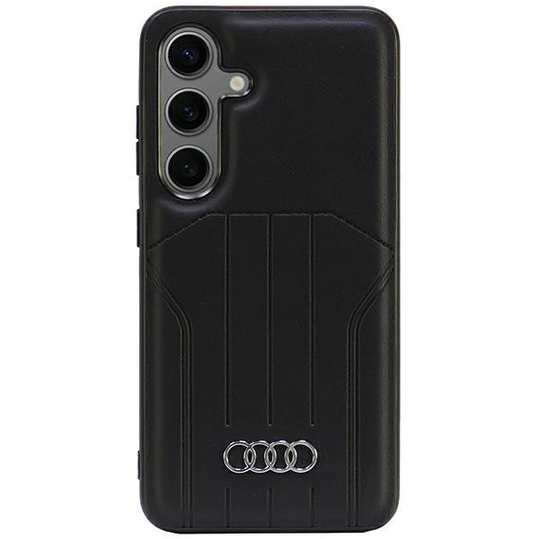 Audi Synthetic Leather MagSafe S24 S921 black/black hardcase AU-TPUPCMS24-Q5/D1-BKeng