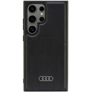 Audi Synthetic Leather MagSafe S24 Ultra S928 black/black hardcase AU-TPUPCMS24U-Q5/D1-BKeng