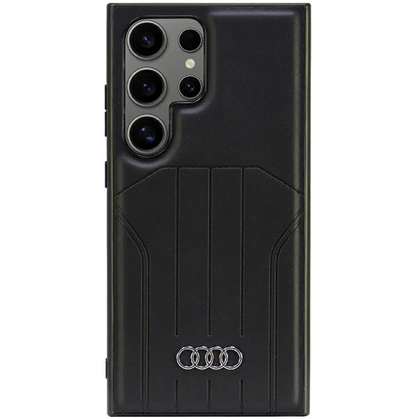 Audi Synthetic Leather MagSafe S24 Ultra S928 black/black hardcase AU-TPUPCMS24U-Q5/D1-BKeng