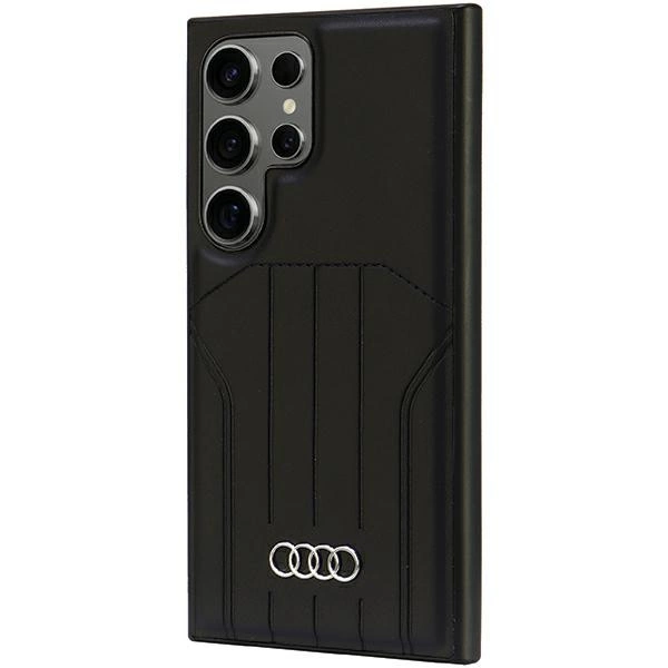 Audi Synthetic Leather MagSafe S24 Ultra S928 black/black hardcase AU-TPUPCMS24U-Q5/D1-BKeng