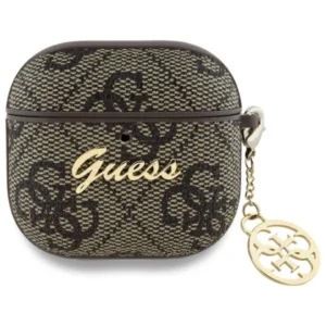 Guess GUA4G4GSMW AirPods 4 cover brown 4G Charm Collectioneng