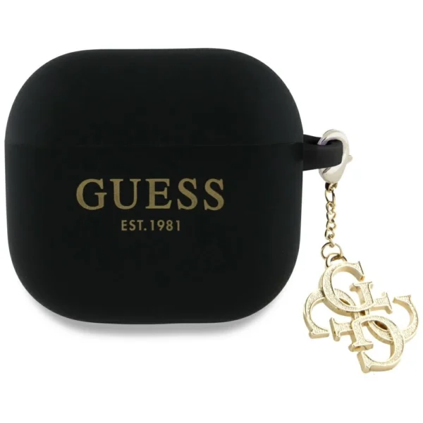 Guess 4G Charm Case for AirPods 4 - Blackeng
