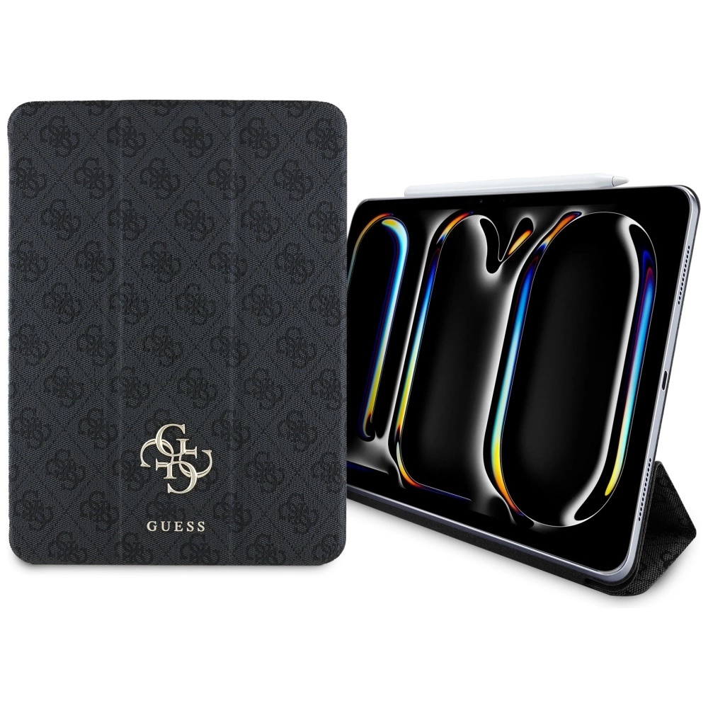 Guess GUFC11PM24PS4SGK iPad Pro 11" 2024 black/black Magnetic 4G Big Logoeng