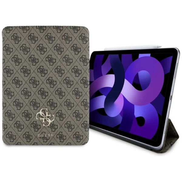 Guess GUFC11RM24PS4SGW iPad Air 11" 2024 brown/brown Magnetic 4G Big Logoeng