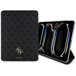 Guess GUFC13PM24PS4SGK iPad Pro 13" 2024 black/black Magnetic 4G Big Logoeng