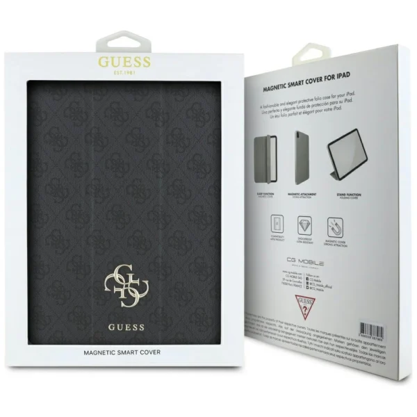 Guess GUFC13PM24PS4SGK iPad Pro 13" 2024 black/black Magnetic 4G Big Logoeng
